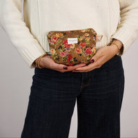 Floral Jacquard Makeup Bag (Small)