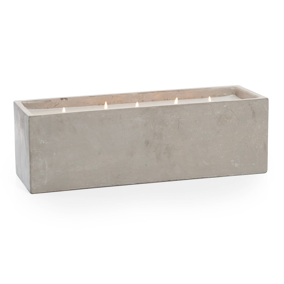 Cement Statement Candle