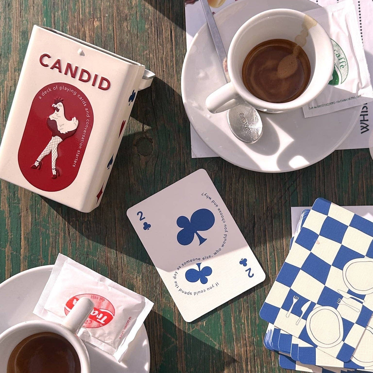CANDID - a deck of playing cards and conversation starters CANDID Modern Nomad Home decor store Denver CO Colorado