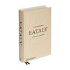 Beige book titled 'Eataly: Contemporary Italian Cooking' by Phaidon on a white background