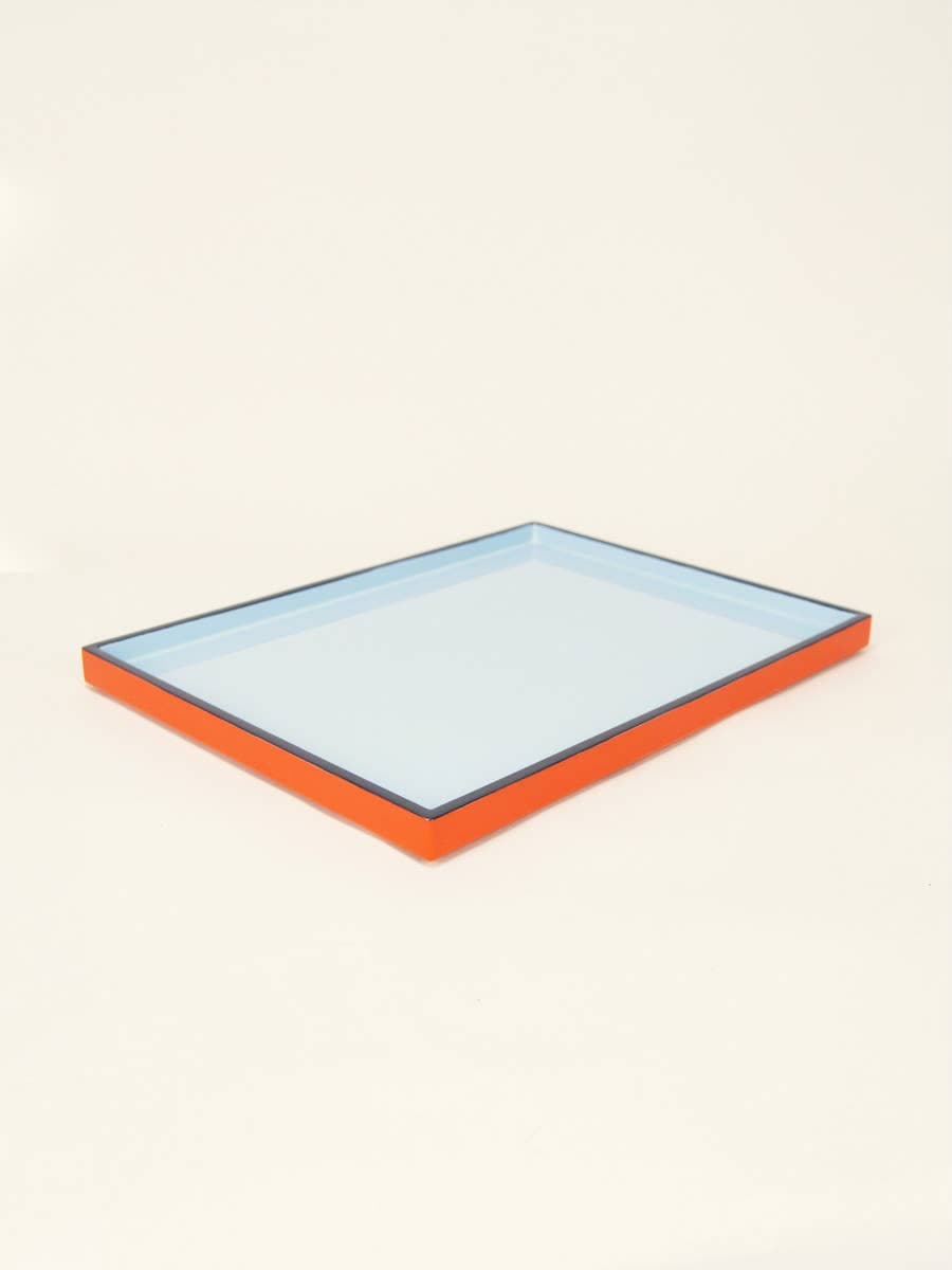 Reine céleste rectangular trays (set of 3, S M L) rivêt - L'Indochineur Modern Nomad Home decor store Denver CO Colorado