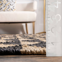 Arrowroot Geometric Tasseled Area Rug RUGS USA Modern Nomad Home decor store Denver CO Colorado
