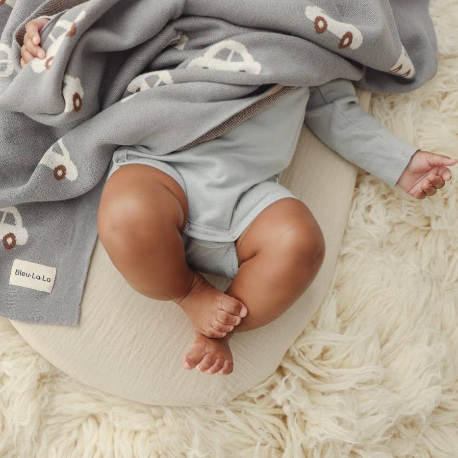 Cotton Swaddle Baby Blanket (Cars)