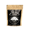 Bath soak package with branding on a white background