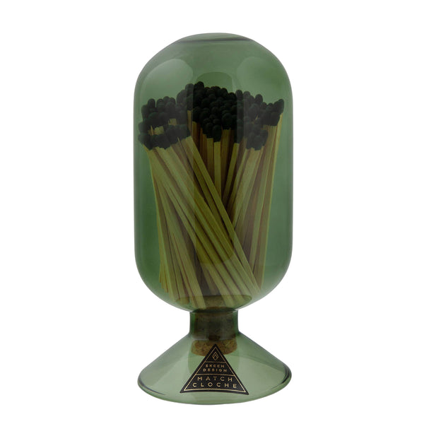 skeem Glass Short Olive Match Cloche modern nomad home decor denver colorado co