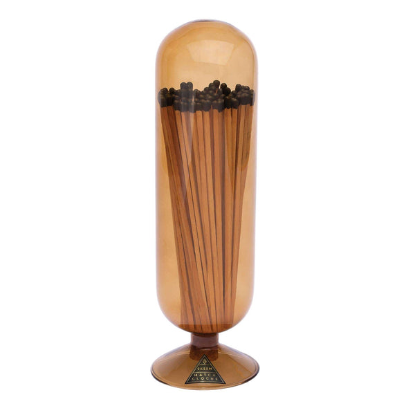 skeem amber match glass cloche fireplace matches modern nomad home decor shop denver colorado CO