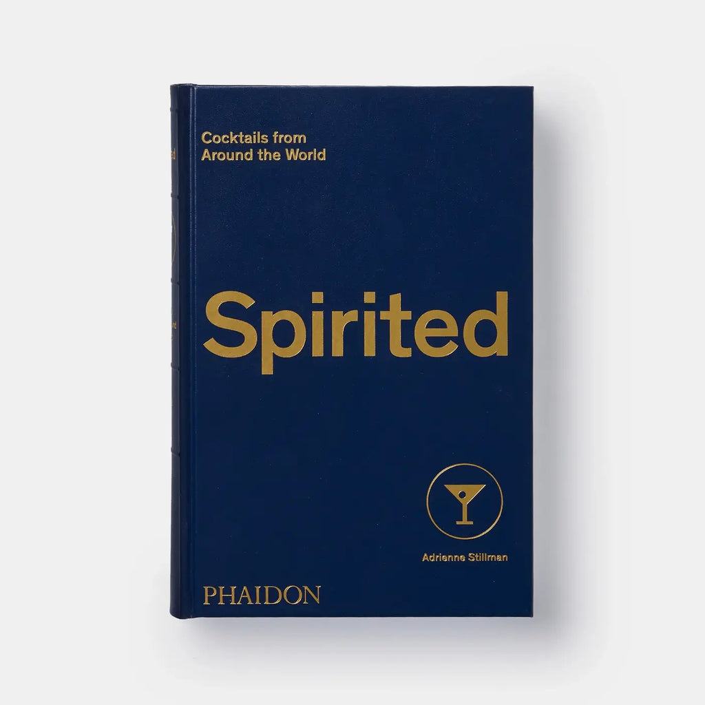 Book titled 'Spirited' by Phaidon on a white background