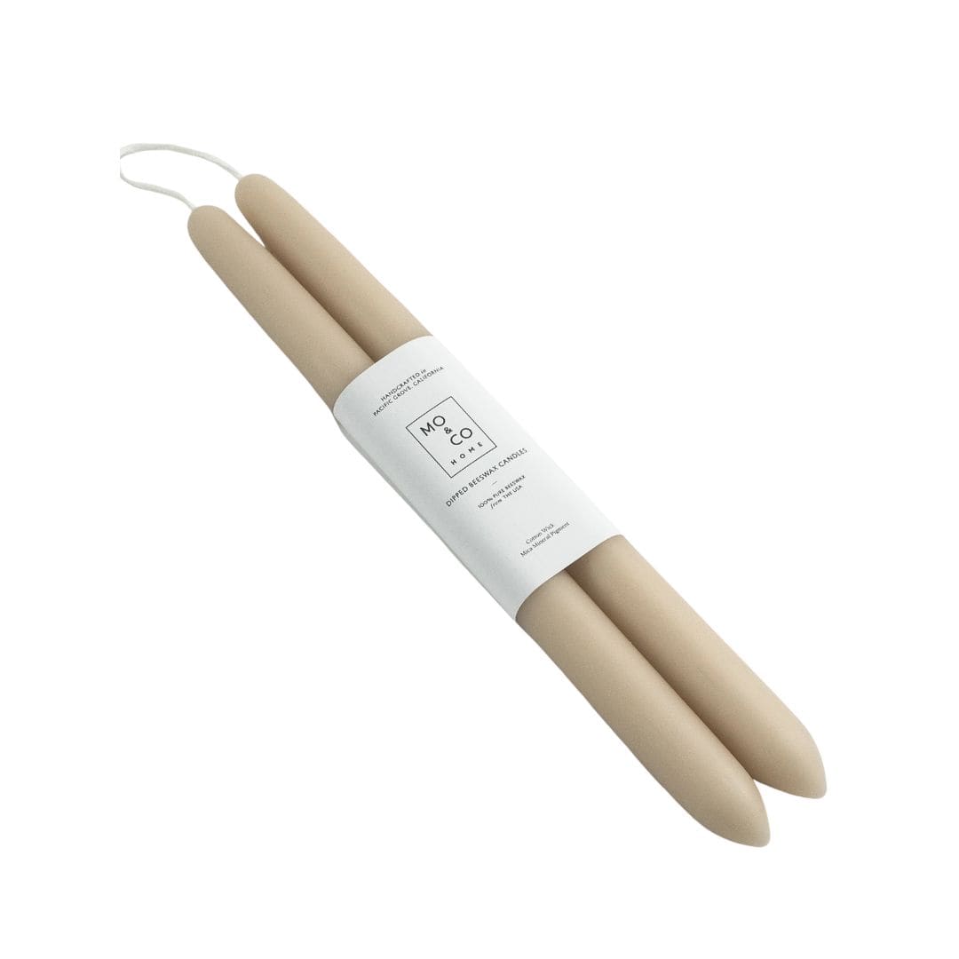 Beeswax Taper Candles